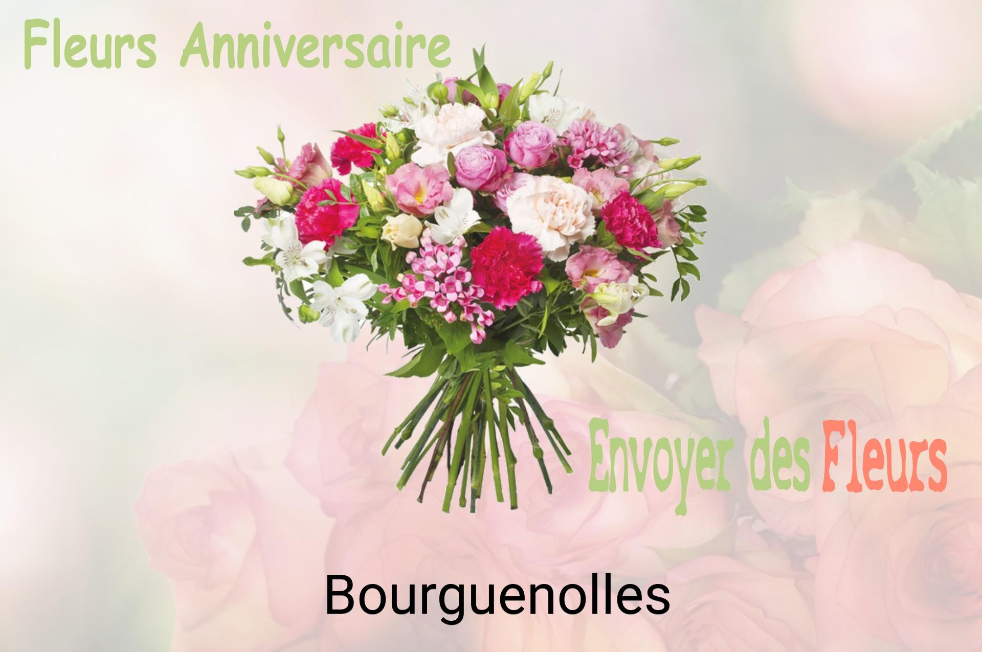 Bouquet de fleurs d’anniversaire livré à Bourguenolles